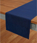 Solino Home 100% Pure Linen Table Runner Royal Blue, Athena 14 x 156 in | Table by SolinoHome