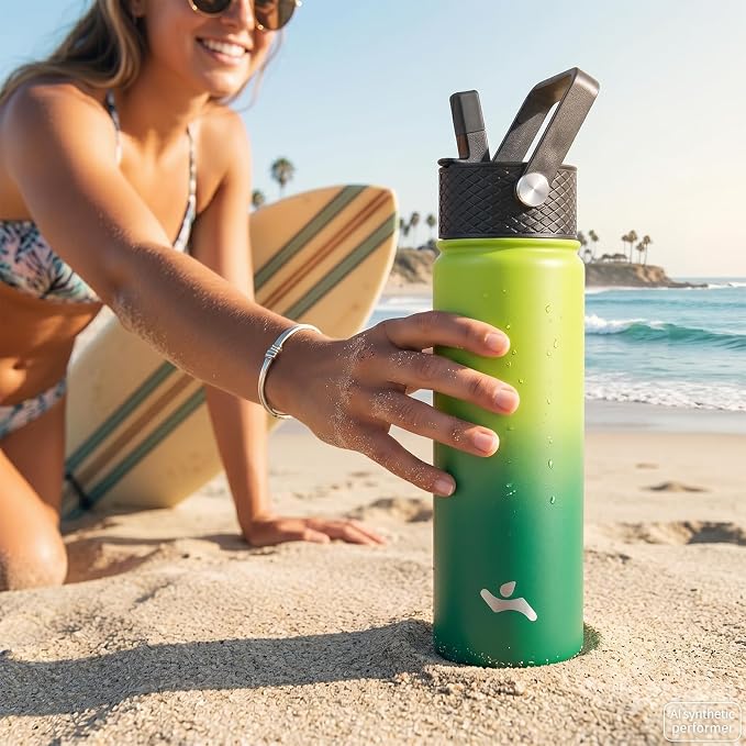 Konokyo 22 oz Insulated Stainless Steel Water Bottle - Image 6