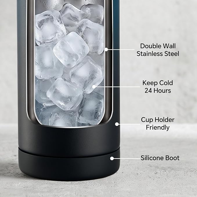 Fijinhom 18 oz Insulated Water Bottle - Image 3