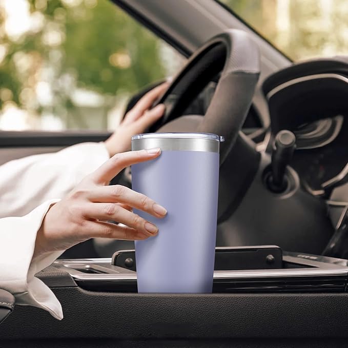 20 oz Tumbler with Lid Stainless Steel Insulated Tumblers Bulk Cups Mug | - Image 5