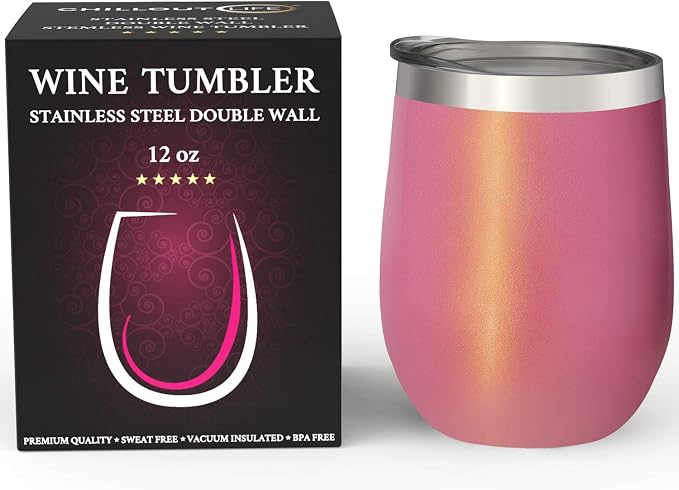 CHILLOUT LIFE 12 oz Stainless Steel Tumbler - Image 2