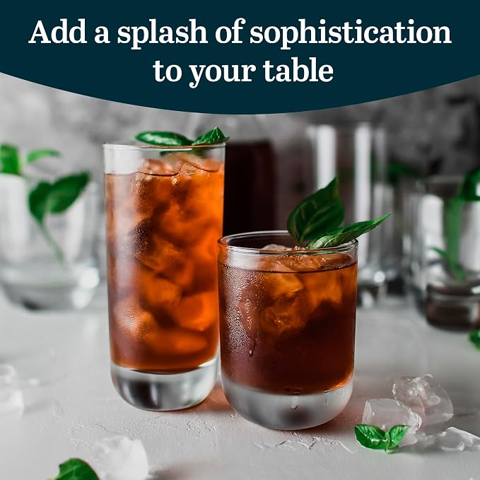 Polaris Tumbler & Rocks Drinking Glasses Set of 16, and More - Image 5