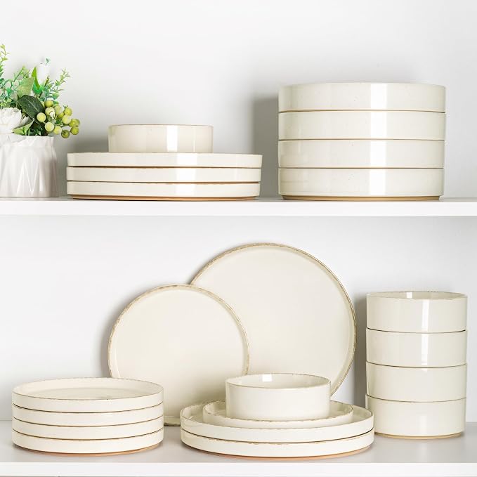 AmorArc Stoneware Dinnerware Sets - Image 8