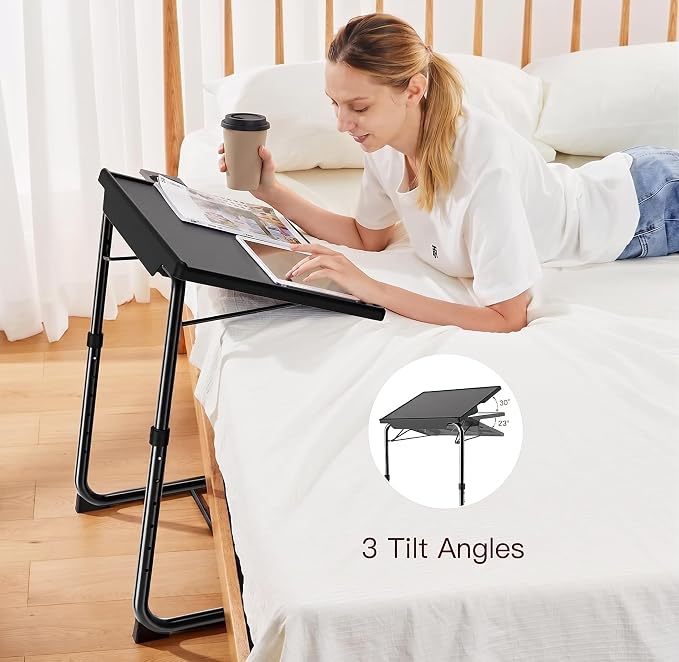 HUANUO Adjustable TV Tray Table - Image 5