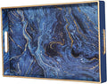 Plastic Serving and Decorative Tray by Zosenley