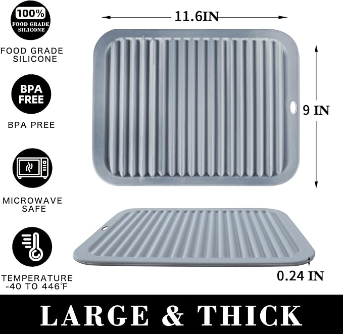 4 PCS Silicone Trivet for Hot Dishes, Hot Pads Trivets Mat for Hot Pots and Pans - Image 5