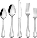 LIANYU 30-Piece Silverware Set, Stainless Steel Flatware Set by LIANYU