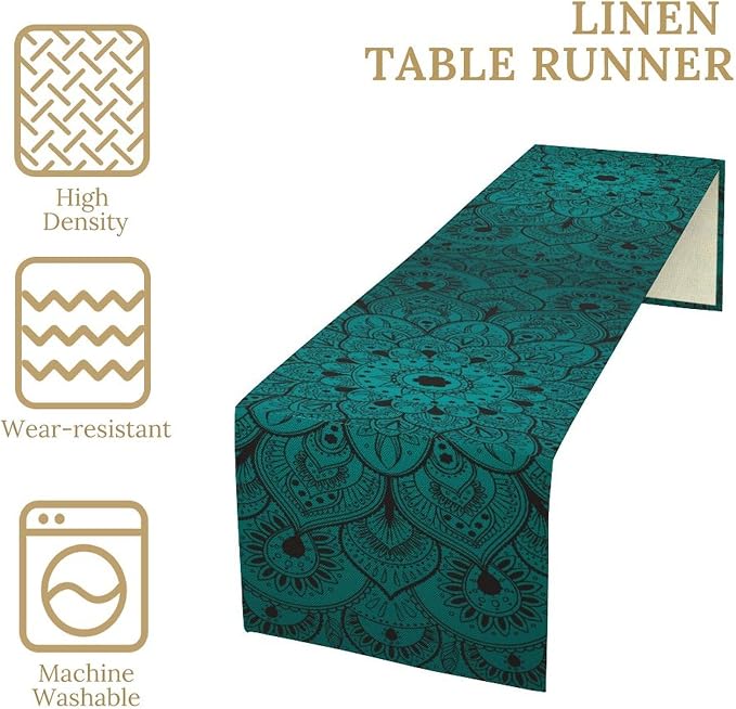 YCness Boho Mandala Table Runners - Image 5
