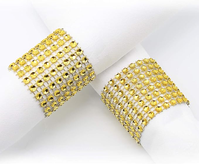 KPOSIYA Napkin Rings, Wedding Receptions, Dinner or Holiday Parties, Family - Image 3