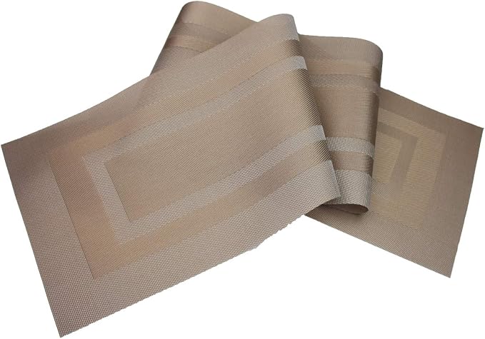 PIGCHCY 72 inches Table Runner, Table Centerpiece, Heat Resistant Vinyl Woven - Image 2