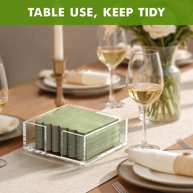 Kordory Acrylic Counter Cocktail Napkin Holder - Image 5