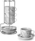 MALACASA 8 OZ Porcelain Espresso Cups by MALACASA