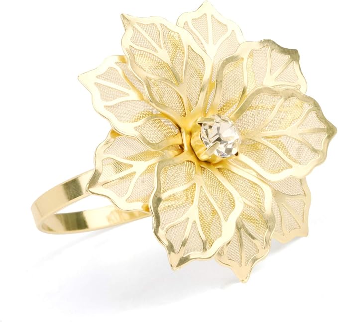 Picowe Set of 12 Alloy Napkin Rings by Picowe
