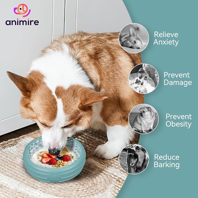 Dog Lick Bowl, Animire Freeze Lick Mat - Image 2
