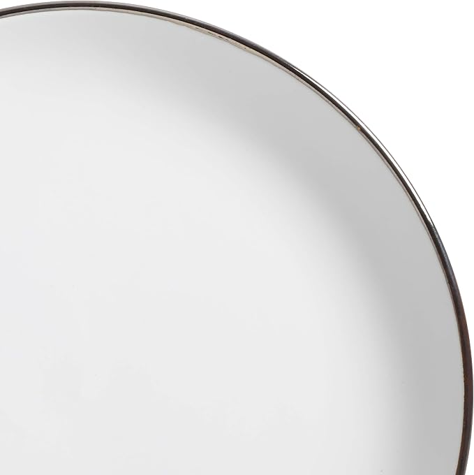 Gibson Home Rockaway Round Stoneware Dinnerware Set, Service - Image 4