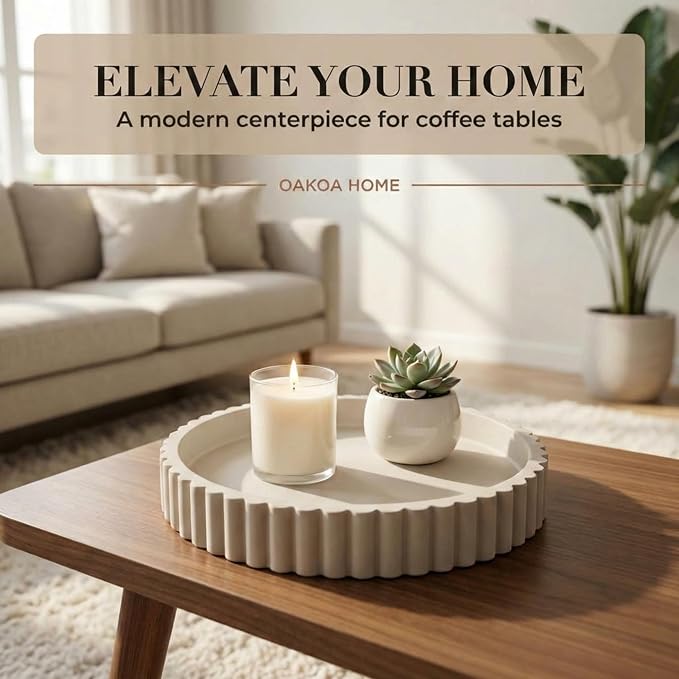 OAKOA Decorative Trays for Home Decor - Image 4