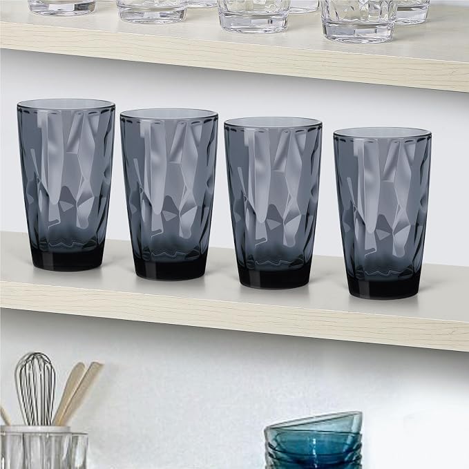 Topsky 16oz Plastic Tumblers Drinking Glasses Set of 4, Outdoor&Indoor - Image 6