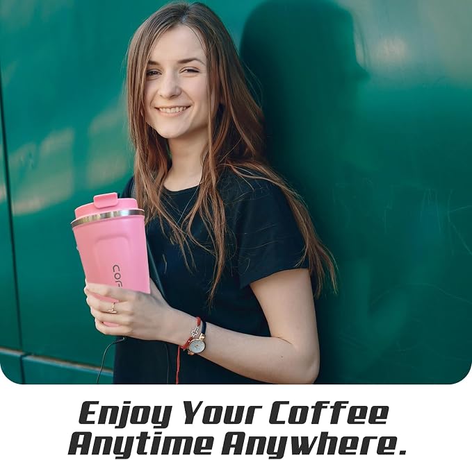 SPLMIFA Travel coffee mugs leak-proof, reusable coffee cups - Image 6
