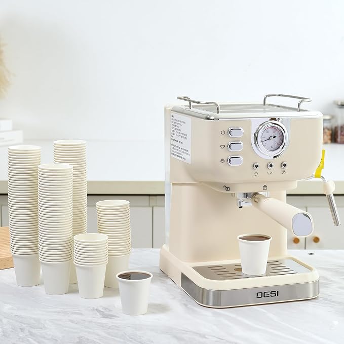 MOUMOULIFE Disposable Paper Coffee Cups 3 oz 500 Count, Bathroom Cups, Small - Image 8