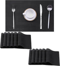 Leetaltree Black Frame Placemats Set of 12 by Leetaltree-ArtatEveryTable