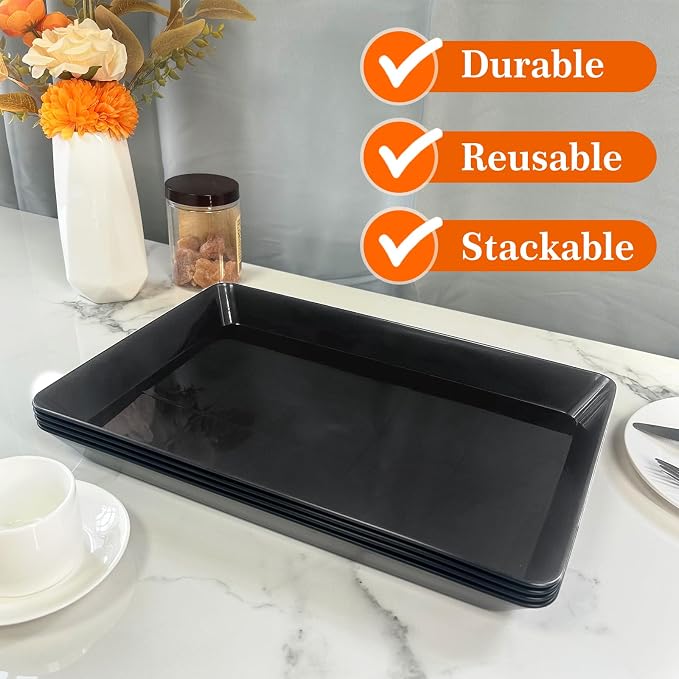 Serving Tray Platter, Food Trays - Image 5