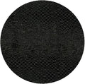 Caspari Black Lizard Round Coasters – Set of 8 Felt-Backed Drink Coasters by Caspari