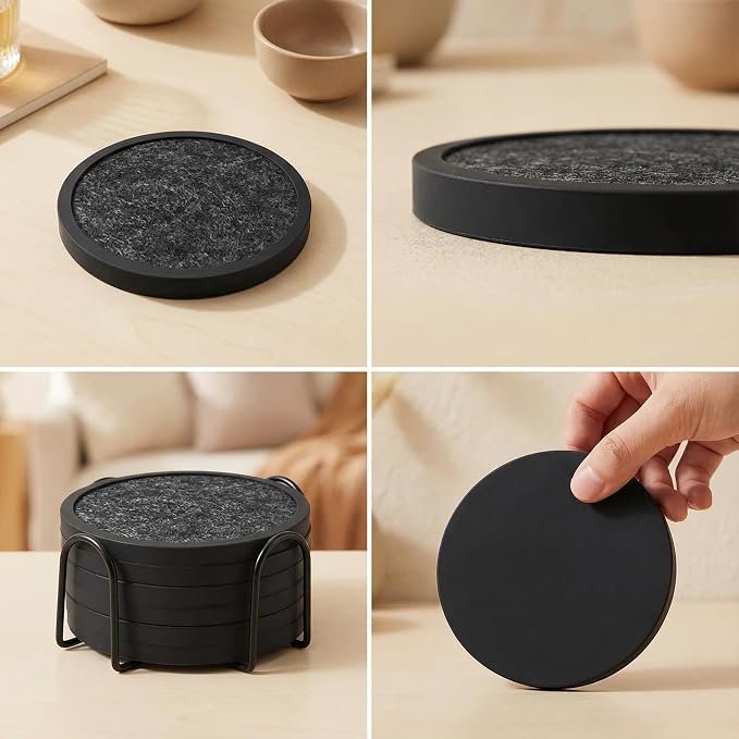 Absorbent Coasters for Drinks - Image 5