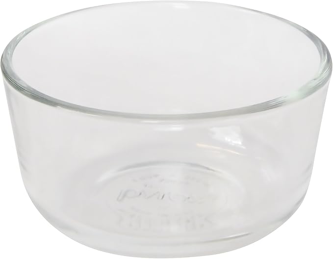 Pyrex 7202 1-Cup Bowls & 7202-PC Sour Cream Lids - Image 2