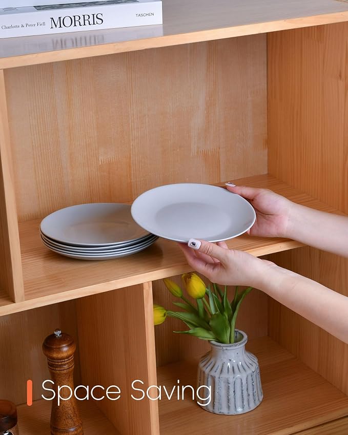 7.5 Inch Appetizer Plate Set of 6, snacks and everyday kitchen use - Image 3