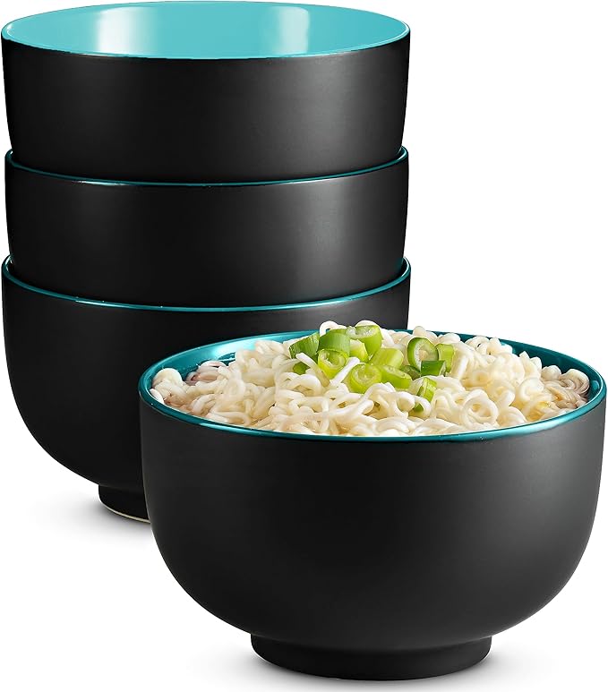 KooK Ramen Bowl, Japanese Bowls, Noodle Bowls, Large Soup Bowl, Large Capacity by Kook