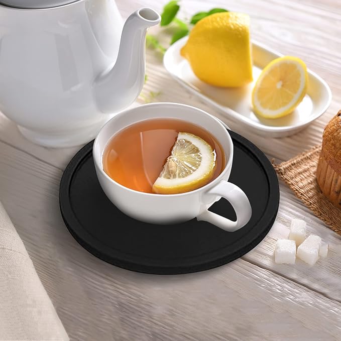 Anti-Slip Reusable Drink Coasters Set - Image 2