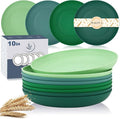 Wheat Straw Plates by WROVA
