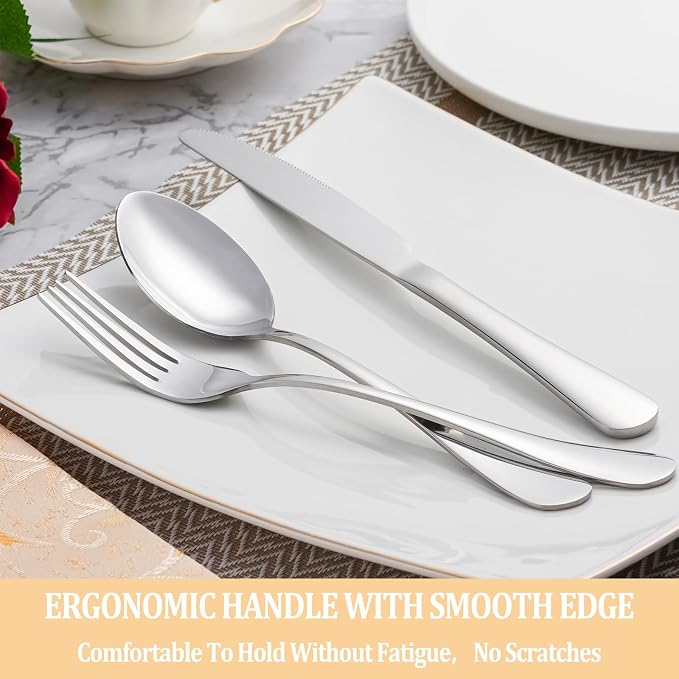 20 Piece Silverware Set Service - Image 5