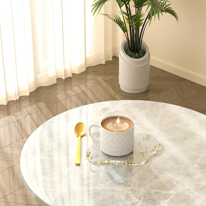 Acrylic Coaster Decorative Plates, Irregular Bar Drink Coaster - Image 3