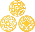 ME.FAN Trivets for Dishes/Pots/Pans, Flexible/Durable/Non Slip Hot Pads to by MEFAN