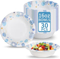 16oz Paper Bowls 30 Count, Disposable Bowls Soak Proof and Microwaveable by Unknown