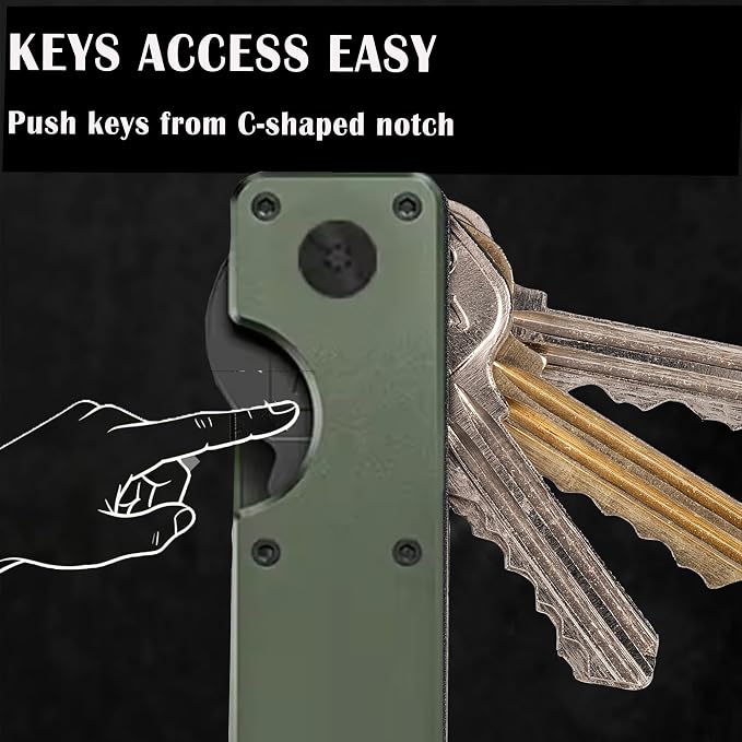 Key Organizer Minimalist Innovative Keyholder Compact Keys Organizer Smart - Image 3