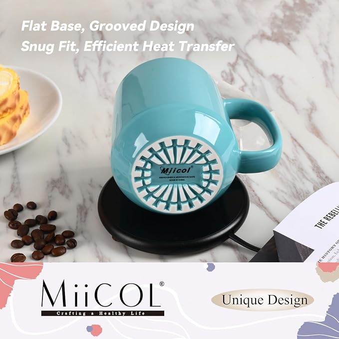 Miicol Ceramic Coffee Mug, 16 oz Large Coffee Cup, Tea Mug - Image 6