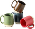 HASENSE 15 Ounce Porcelain Coffee Mugs Set of 4 by Hasense