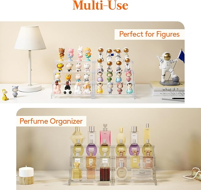 Lifewit Perfume Organizer, Cologne Stand Tool-Free Assembly, Nail Polish - Image 4
