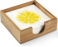 Acacia Wood Cocktail Napkin Holder, Beverage Napkin Holder by Bivvclaz