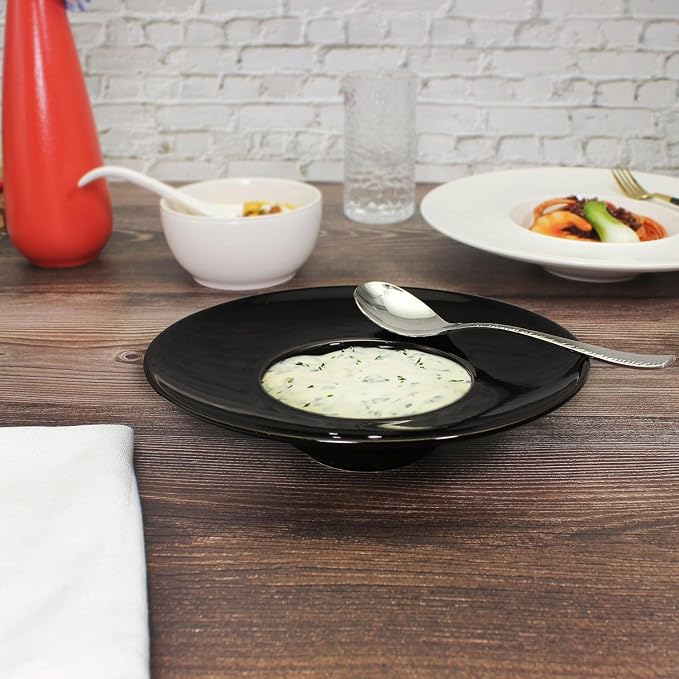 Ceramics Rimmed Soup Bowls 8.5 oz, Pasta plates - Image 7