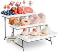 Bumusty 3-Tier Melamine Serving Tray Set, 11.5 x 5.6 in, Birthdays and Holidays by BUMUSTY