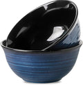 HASENSE Large Serving Bowls, 9 Inch Ceramic Salad Bowls, 84 oz Serving Dishes by Hasense