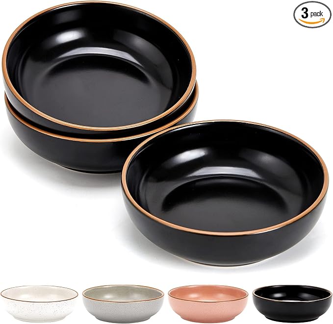 Ceramic Cat Bowls, Howise Pet Bowl Cat Dishes by Cottagecore