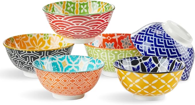 Metahom Ceramic Dipping Bowls, 3.5 inch Small Bowls by Metahom