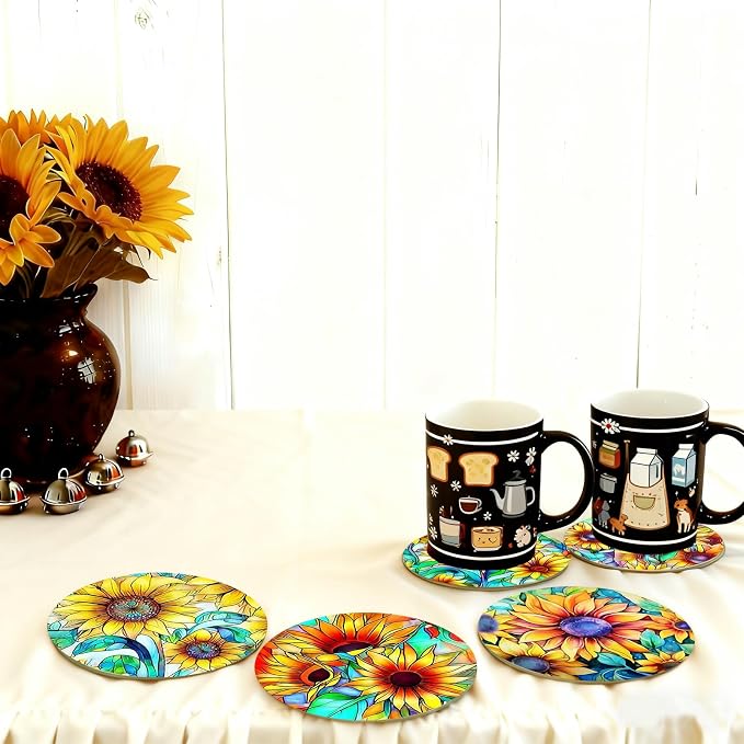 TDOOW Diamond Art Coasters Kits, 5D DIY Crafts Art Kits - Image 4