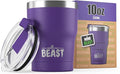 Beast 10 oz Tumbler Stainless Steel Vacuum Insulated Coffee Ice Cup Double Wall by GreensSteel