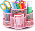 Topwey Pink Rotating Pencil Holder by Topwey