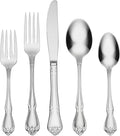 Oneida Silverware Set, True Rose 20-Piece Everyday Flatware Set, Service by Oneida